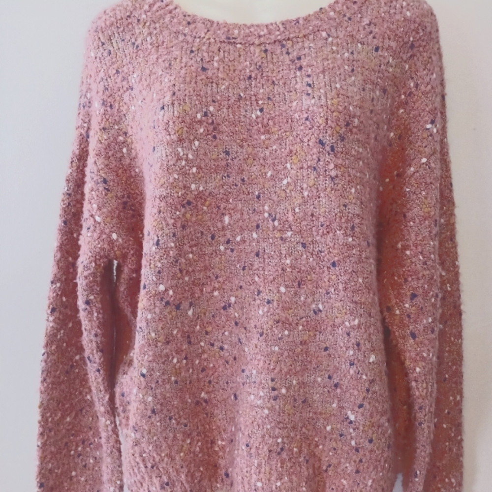 Ady P popcorn knit sweater sz M
